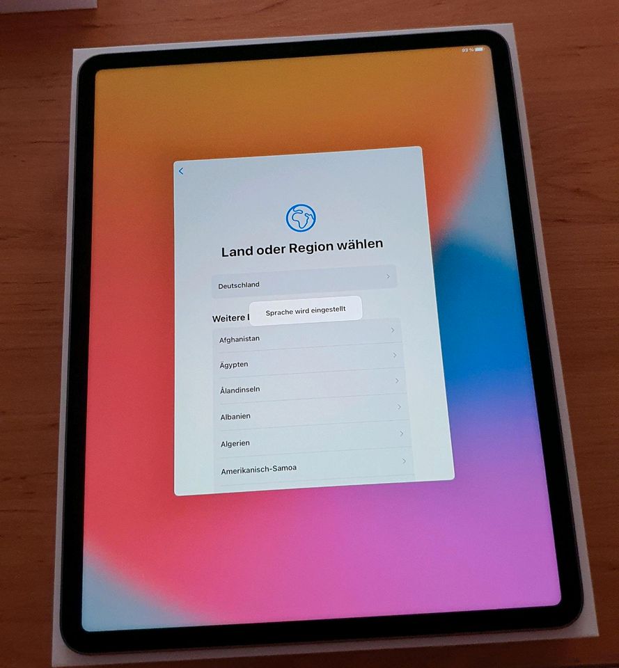 Appel IPad Pro 12,9 zoll 5 Gen. Wi-Fi 512 GB Spacegrau Keyboard in Weißenfels