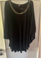 Bon Prix Schöne Fledermaus Ärmel Tunika 48/50 schwarz Damen Shirt Bayern - Hilgertshausen-Tandern Vorschau
