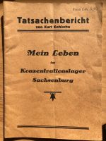 Heft „Mein Leben im Konzentrationslager Sachsenburg“ Niedersachsen - Weyhe Vorschau