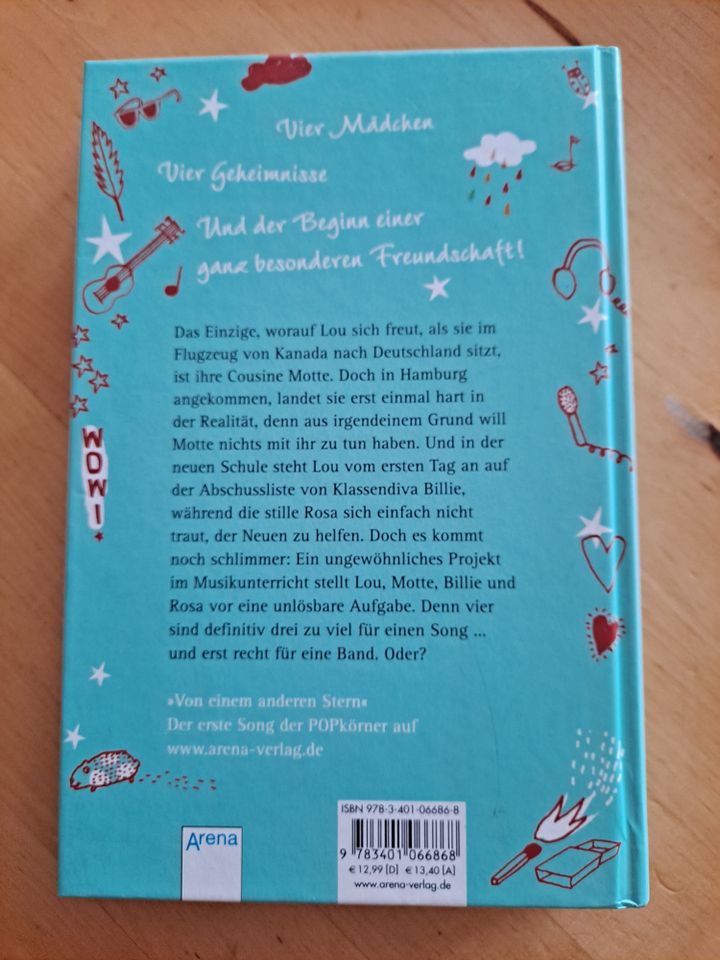 Buch - Die Popkörner - Ein Stern für Lou - Arena Verlag in Mintraching