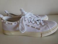 Sneaker *NEU* mit Perlen bestickt, Gr. 41 Harburg - Hamburg Fischbek Vorschau