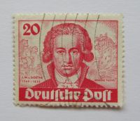 1949 Berlin, 20 Pf Geburtstag Goethe, gestempelt, Bayern - Höchstädt i. Fichtelgebirge Vorschau