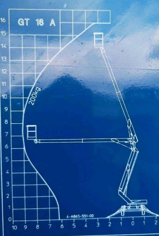 Hubsteiger/Hebebühne/GT16A/Paus/Sachwertinvestition in Panschwitz-Kuckau