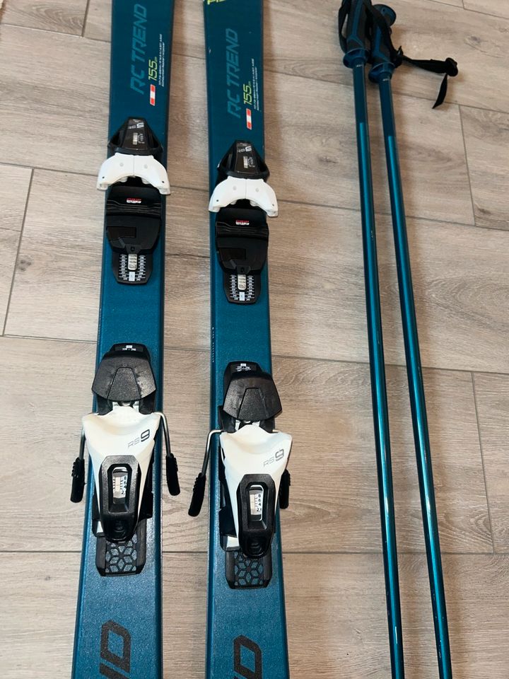 Ski 155cm FISCHER RC TREND mit Salomon Ski Stöckern in Hannover