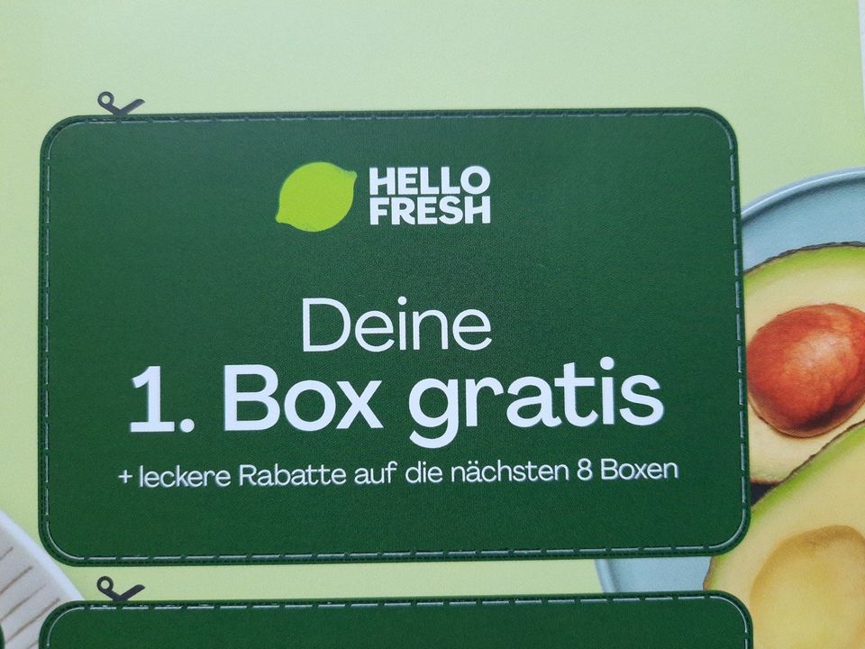 Hellofresh Box Gratis Kochbox zu verschenken in Cloppenburg