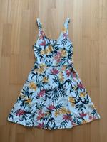 Sommerkleid XS 34 H&M Bunt weiss Blumenmuster Baden-Württemberg - Baienfurt Vorschau