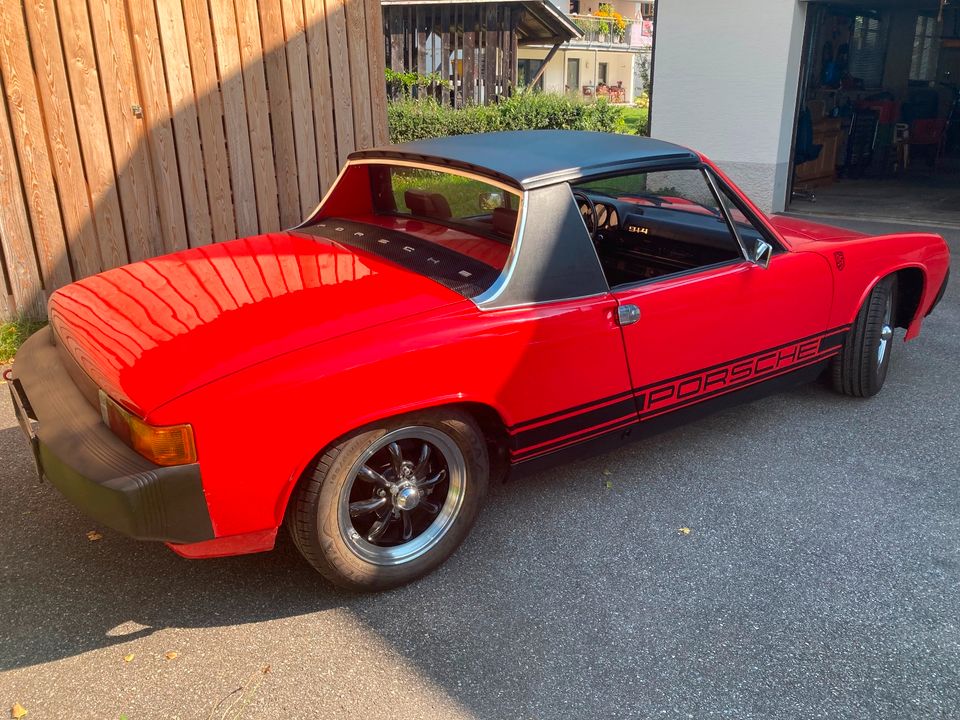 Porsche 914 in Riezlern