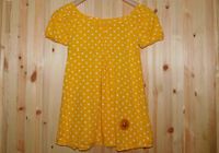 Gr.S Tunika-Shirt Baumwolle gelb Punkte Dots handmade selfmade Niedersachsen - Einbeck Vorschau