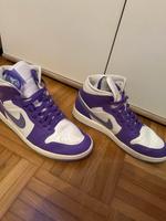 Lila/Weiße Nike Air Jordan Bayern - Penzberg Vorschau
