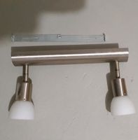 Deckenlampe Deckenleuchte zweiflammig silber weiß 30 x 17 cm Hamburg-Mitte - Hamburg Billstedt   Vorschau