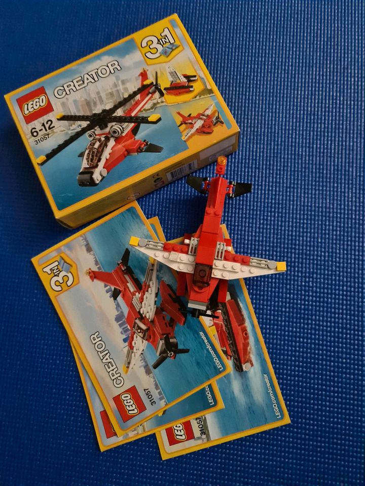 Lego 3 in 1 Flugzeug Boot hubschrauber in Boltenhagen