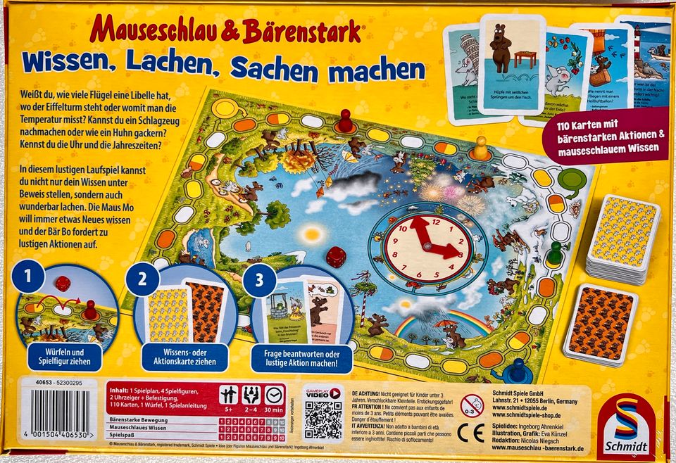 Mauseschlau & Bärenstark Wissen, Lachen, Sachen machen 40653 in Salgen