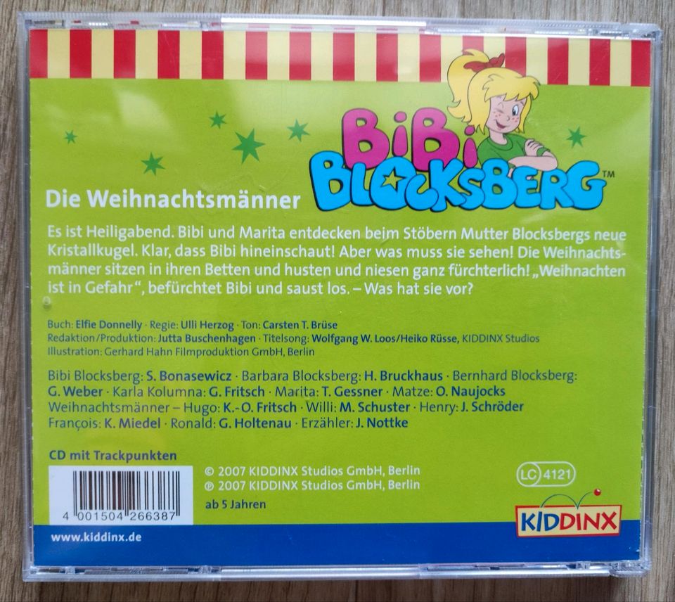 CD, Bibi Blocksberg, Die Weihnachtsmänner, Nr. 38 in Weida