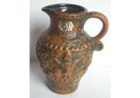 KRUG Vase WB 106 WALTER BECHT Oberhessische Keramik Relief 20 cm Hessen - Hanau Vorschau