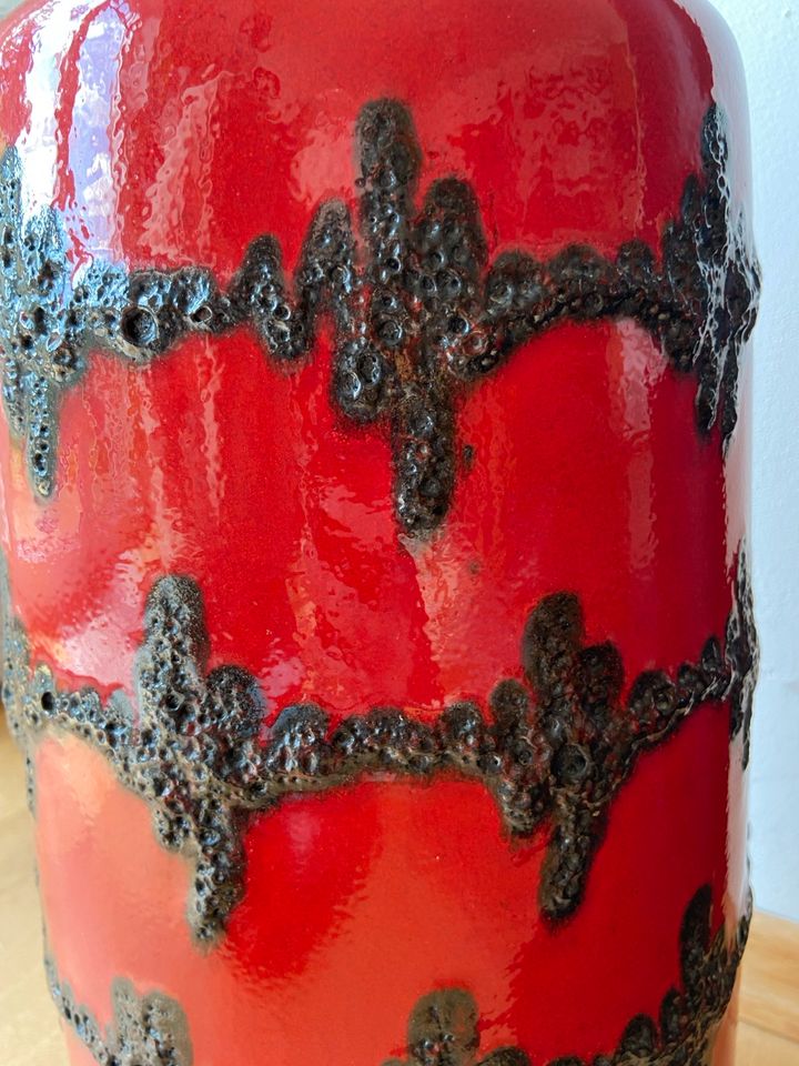 Bodenvase Scheurich  211-53 FAT Lava w.Germany Keramik rot in Adendorf