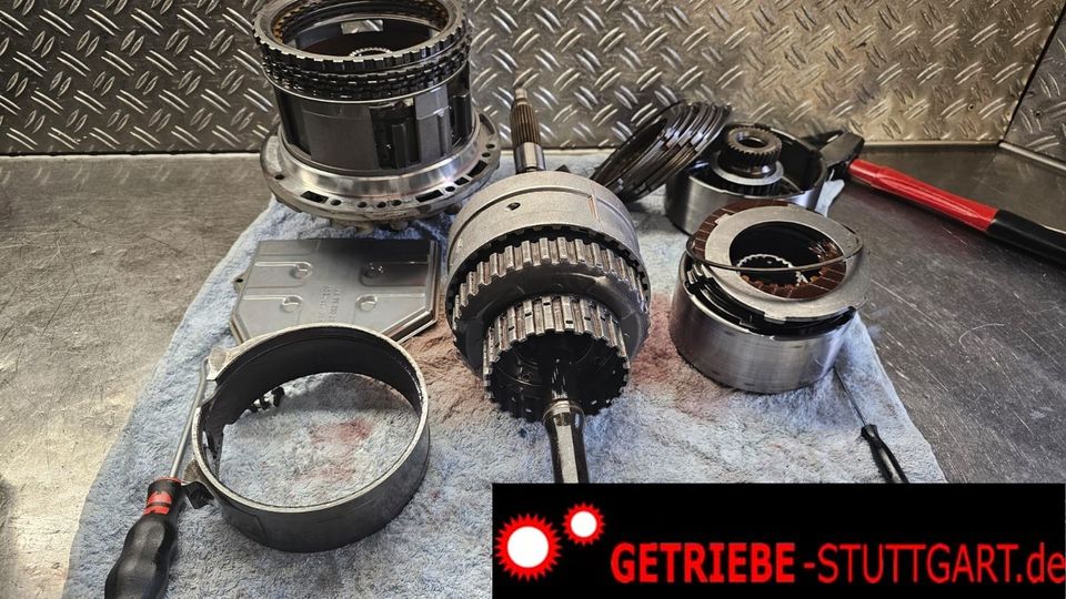 DSG7 DQ381 Reparatur Getriebe Fehler P1735, P1736 / Werkstatt in Stuttgart