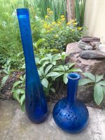 2  Glasvasen blau  Glas Baden-Württemberg - Murrhardt Vorschau