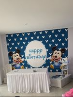 Micky Mouse Vinyl Wand Geburtstag Nordrhein-Westfalen - Gütersloh Vorschau