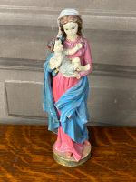 HEILIGENFIGUR HEILIGE MARIA MIT DEM JESUSKIND HOLZ HANDBEMALT POLYCHROMIE 28cm - Versand kostenlos - Wir sind für Sie da lokal in 86830 Schwabmünchen oder online ARTHOME24 Bayern - Schwabmünchen Vorschau