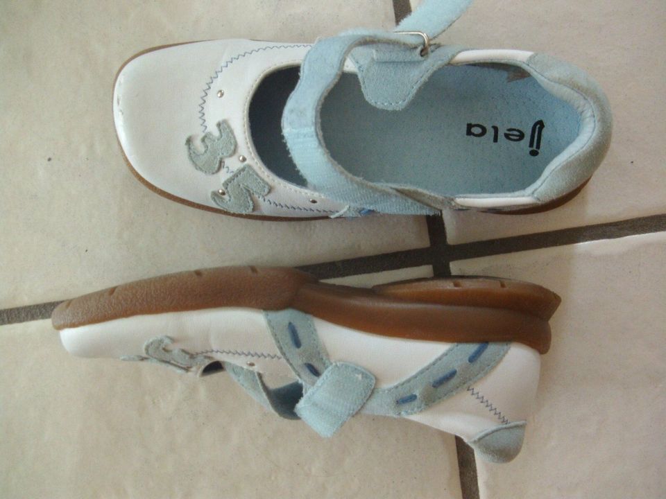 weiße Ballerina / Spangenschuhe von JELA Gr. 29 in Göttingen