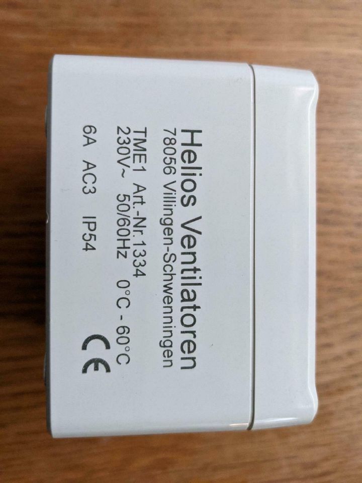 Helios TME 1 elektronischer Thermostat Raumthermostat Raumfühler in Stahnsdorf