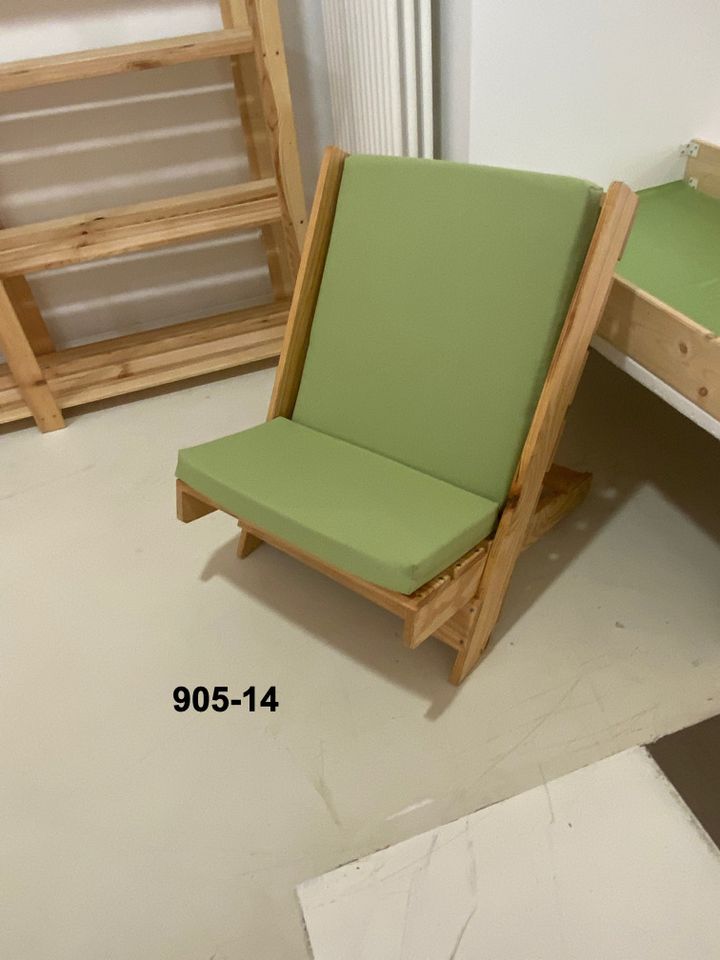 Euro Paletten Sessel:mit Polster- beste Qualität-Holz in Saarbrücken