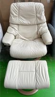 (DZ) STRESSLESS Relaxsessel mit Hocker Leder beige statt 1583€ Sachsen - Delitzsch Vorschau