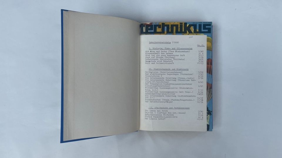 DDR Technikus 1968 & 1970 – 1981 Sammleredition gebunden in Rostock