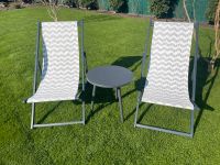 Sonnenliegen/-Stühle mit Beistelltisch Nordrhein-Westfalen - Moers Vorschau