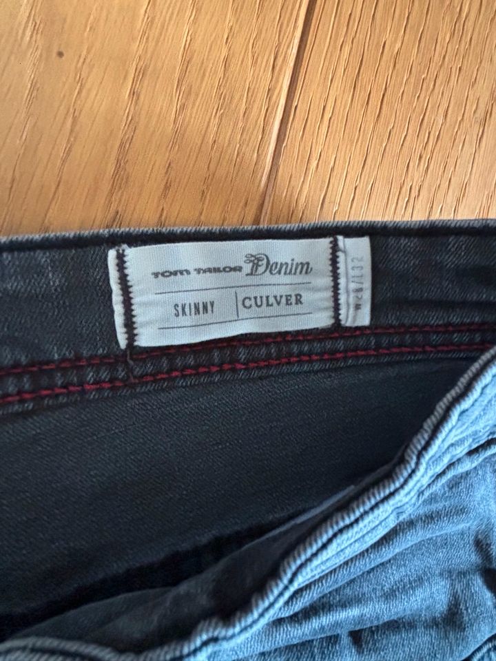 Tom Tailor Jeans, grau, W28 L32, skinny Culver in Damme