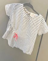 T-shirt von Zara BabyGirl Gr. 86 Schleife gestreift Baden-Württemberg - Freiburg im Breisgau Vorschau