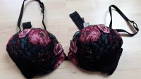 BH Push-up BH Schwarz Blumen Spitze Intimissimi 75 C NEU!! Baden-Württemberg - Leimen Vorschau