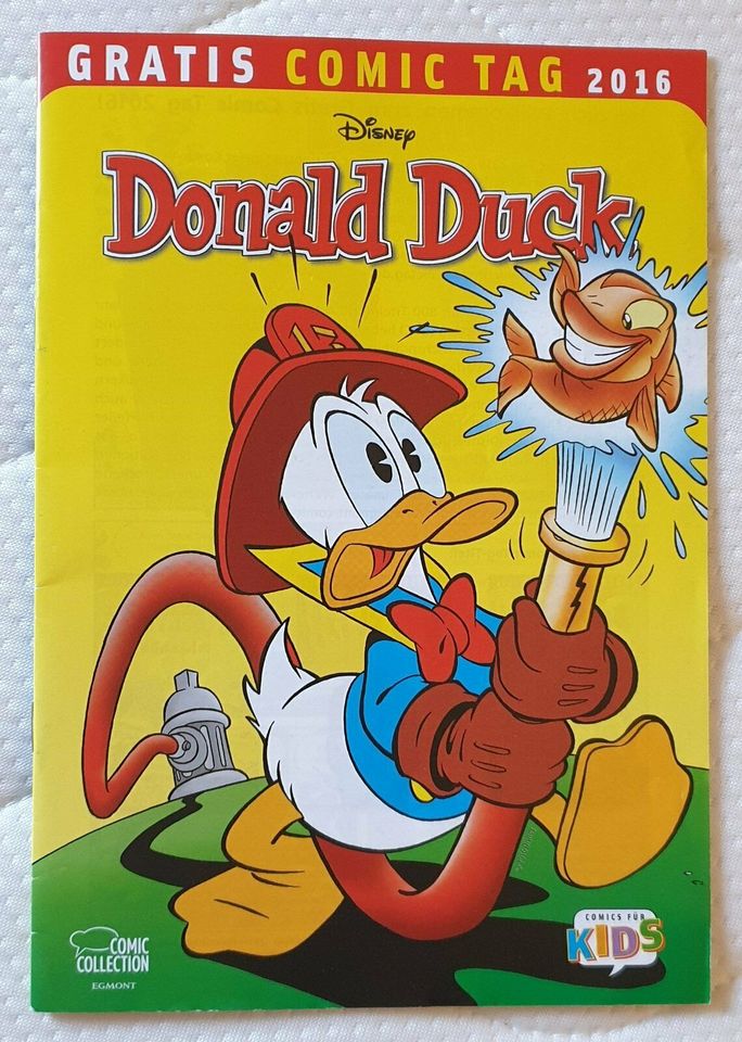 Comic Donald Duck / Gratis Comic Tag 2016 in Greiz