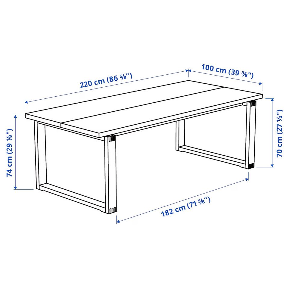 Morbylanga Tisch & Sitzbank / Table & Bench Set in Berlin