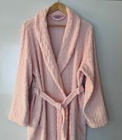 Hunkemöller Bademantel aus Fleece / Gr. XL-XXL / rosé Hessen - Büttelborn Vorschau
