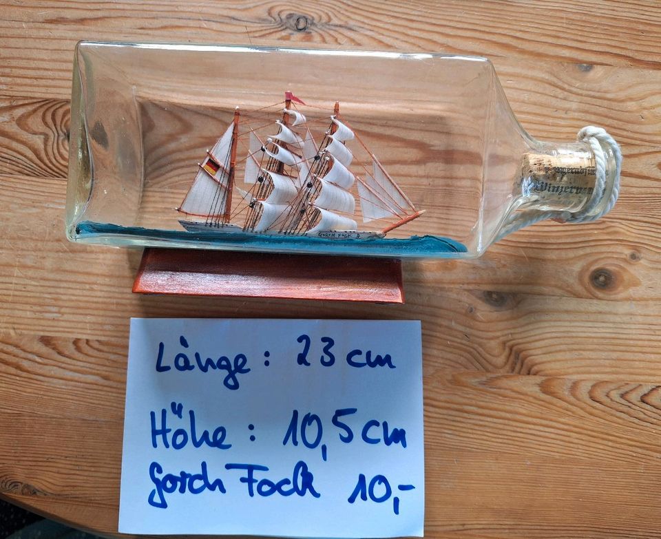 Alte antike Buddelschiffe ab 7 Euro in Winsen (Luhe)