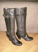 5th Avenue® Damen Schuhe Stiefel Echtleder Dunkelbraun Gr.36 Nordrhein-Westfalen - Gelsenkirchen Vorschau