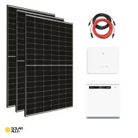 SOLAR ALLin 3960Wp/3600W (3,6kW) Low Voltage Hybrid PV-Anlage mit 5,4kWh Stromspeicher, WIFI, GoodWe, JA Solar Nordrhein-Westfalen - Würselen Vorschau