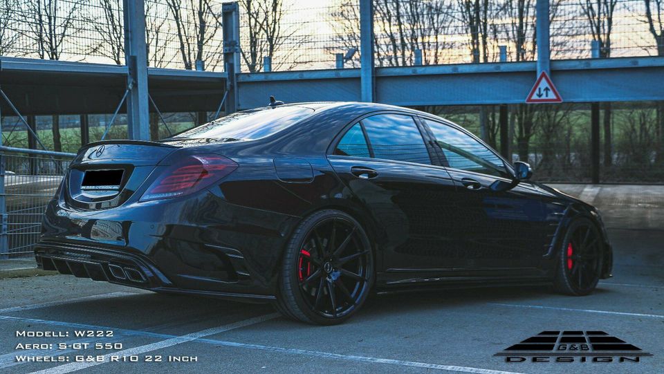 G&B Design S GT550 Heckschürze Mercedes S Klasse W222 S350 S63 in Recklinghausen