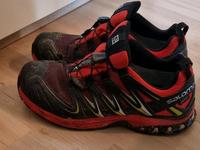 Salomon,Goretex,Rot,Schuhe,Damen,Herren,Turnschuhe,43⅓ Bayern - Eggenfelden Vorschau