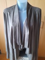 Cardigan oliv-farben 52/54 Velourleder-Imitat Niedersachsen - Quakenbrück Vorschau