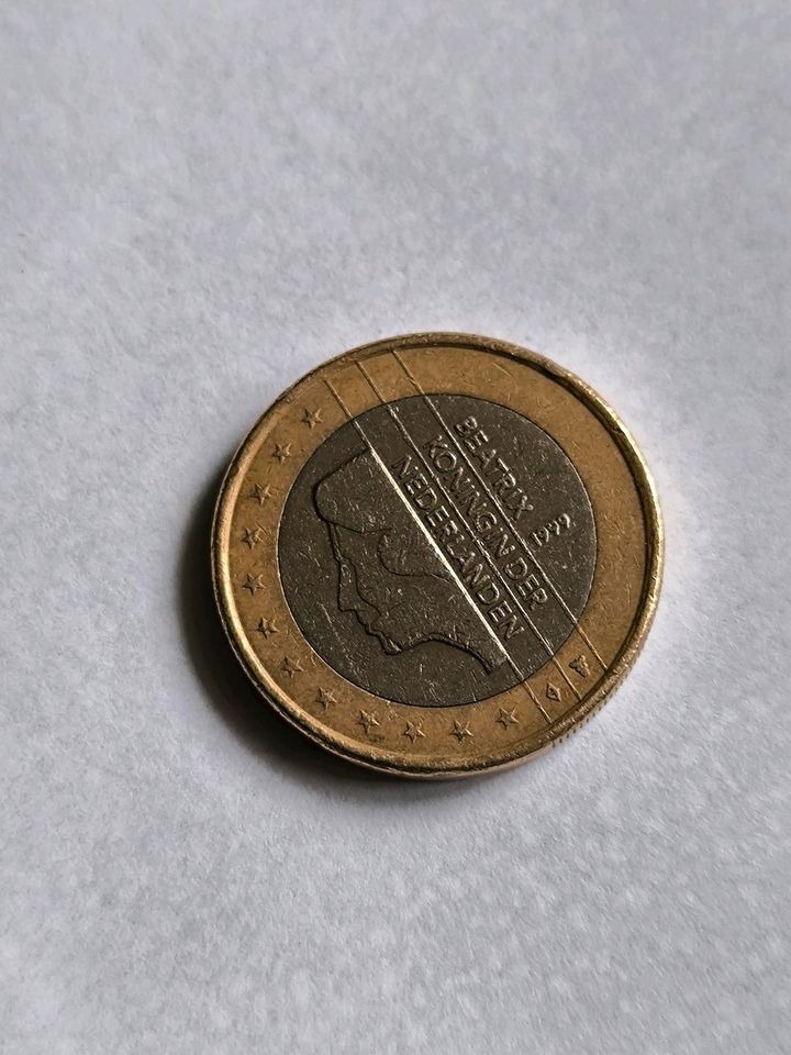 1 Euro Münze 1999 Niederlande in Hutthurm