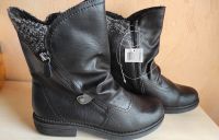 neue gefütterte Winterstiefel, Stiefel, Boots, schwarz, Gr. 41 Hessen - Battenberg Vorschau