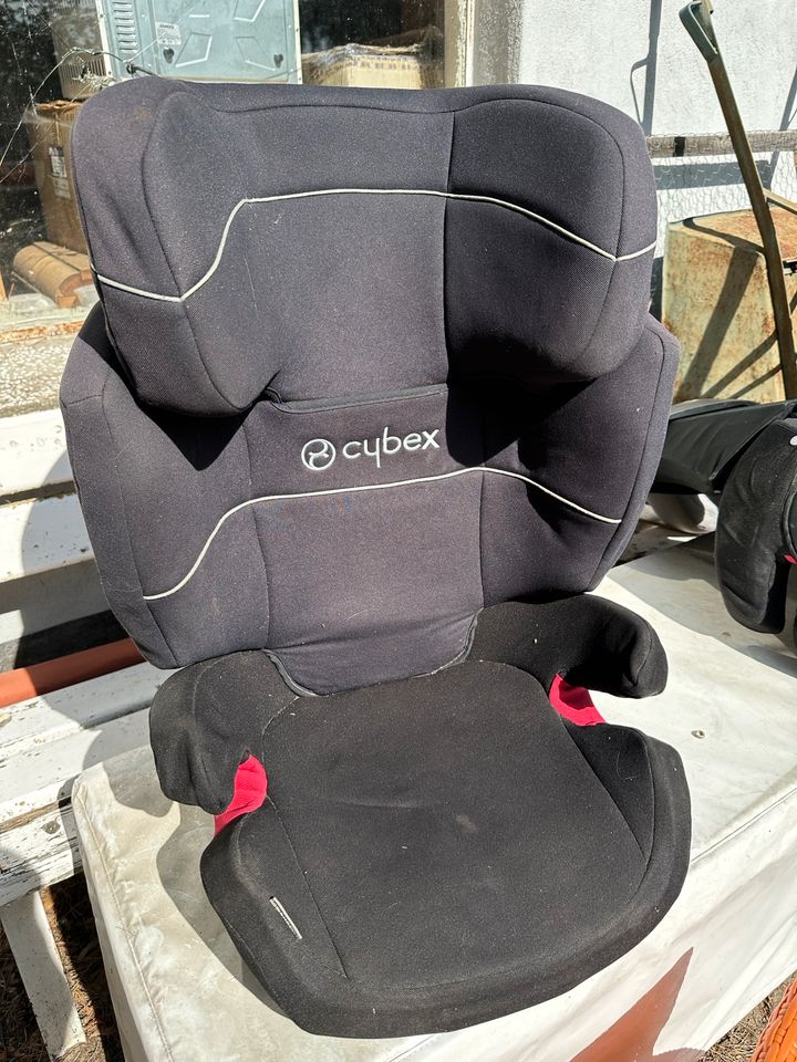 2 Cybex Solution X und Free-Fix Kindersitze, 1x Iso Fix in Fredersdorf-Vogelsdorf