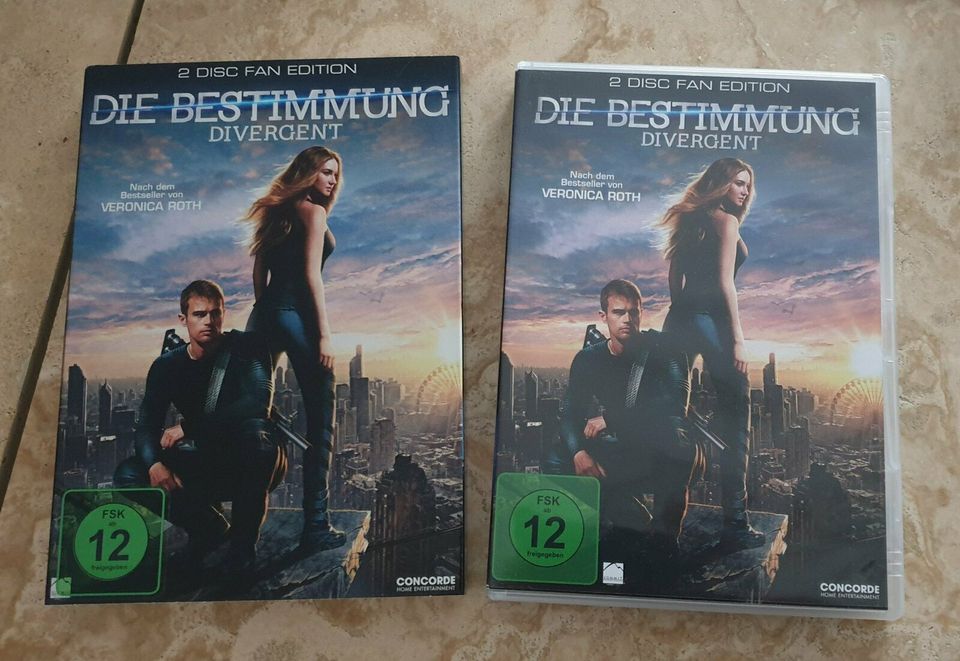 Die Bestimmung Divergent DVD 2 DICS FAN EDITION FSK 12 in Hagen im Bremischen