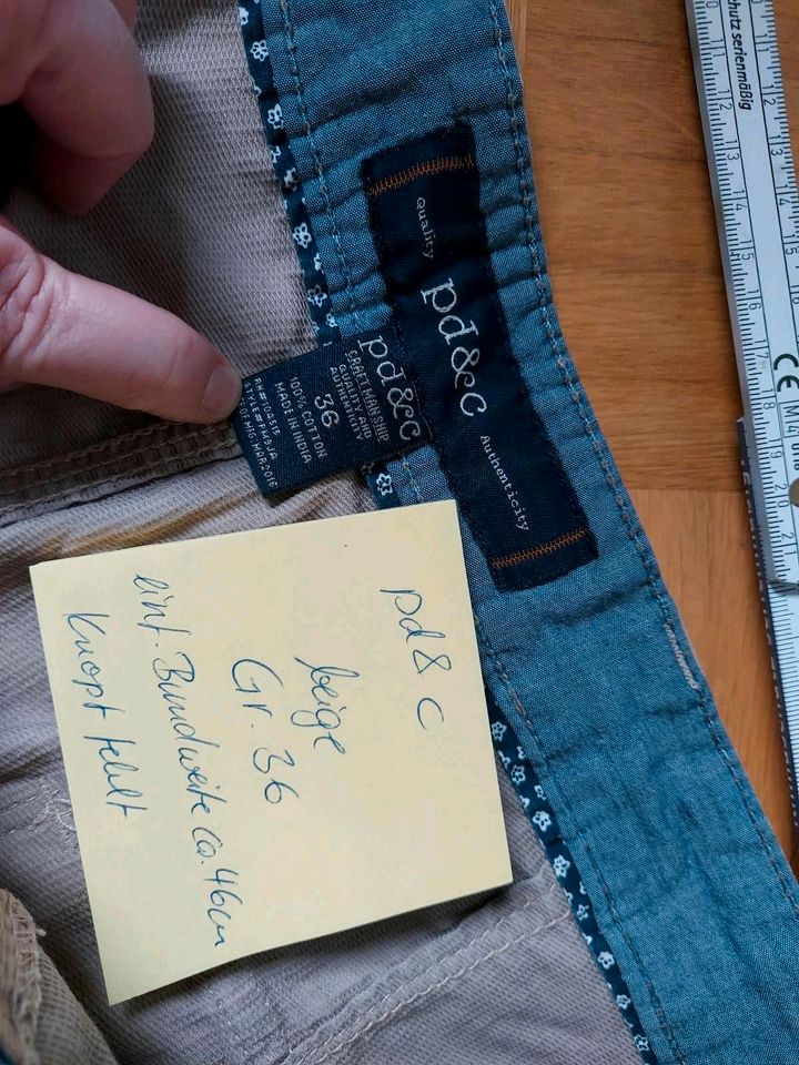 Wrangler Levi's Calvin Klein Jeans Hose kurz W36 W38 in Weilrod 