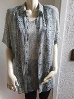 Long-Hemdbluse + Long-Top, Erfo, Gr.40, Schlangenmuster Bayern - Reichertshausen Vorschau