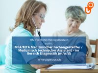MFA/MTA Medizinischer Fachangestellter / Medizinisch technischer Bayern - Herzogenaurach Vorschau