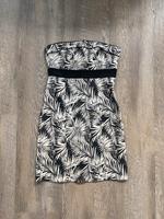 H&M Mini-Kleid S/36 schwarz weiß trägerlos Kleid Niedersachsen - Hanstedt Vorschau