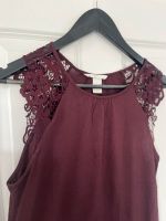 Top, Bluse, H&M, S, Burgunderrot Rheinland-Pfalz - Mayen Vorschau